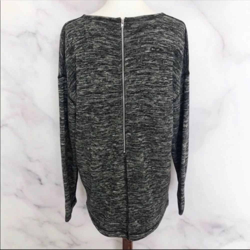 J. Crew Sweater Jaspe Space Dye Oversized Tunic